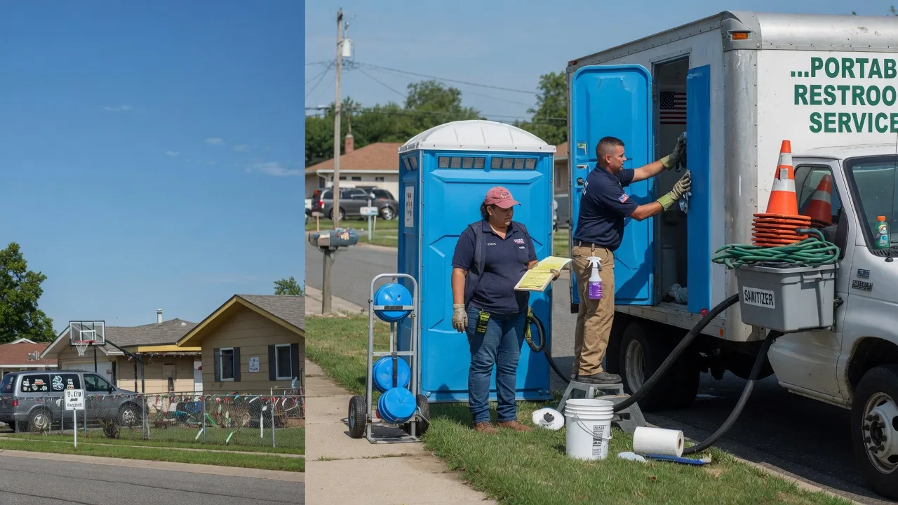 Portable Toilet Rental in Bridgeview, IL near me
